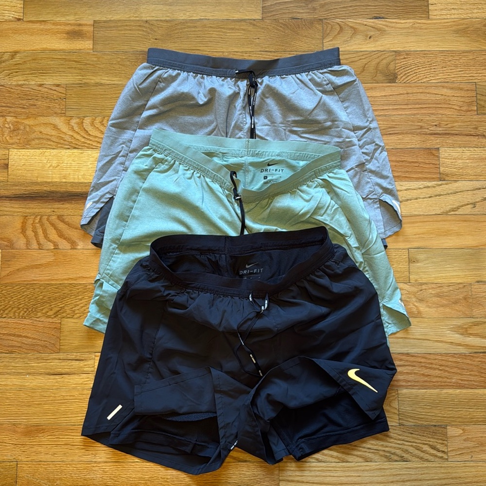 Nike Running Shorts 5” Lot